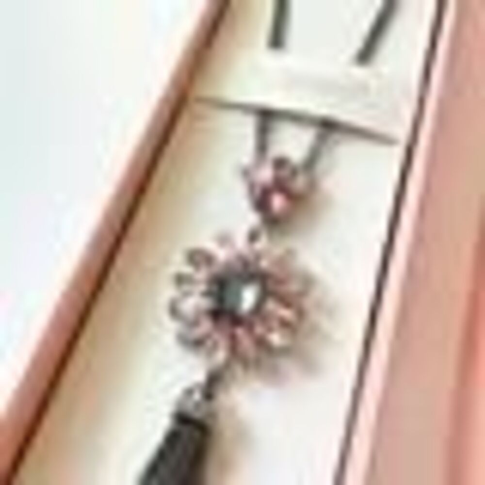 Necklace with Pendent and Fringe